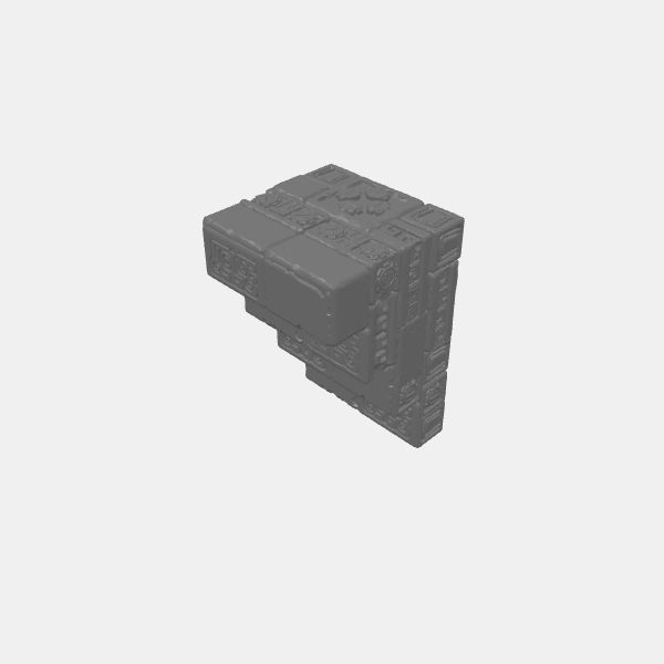 Relicstone - Stackers - Stair 2x3 Tall v1.0.stl