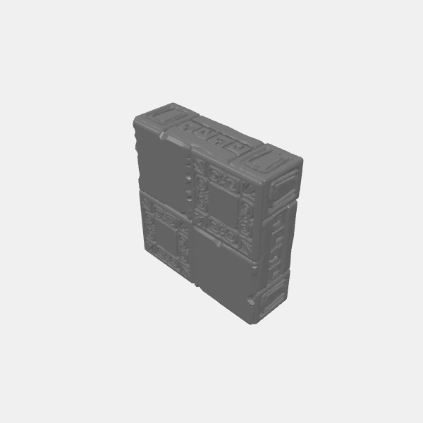 Relicstone - Stackers - Block 2x2 Short v1.0.stl
