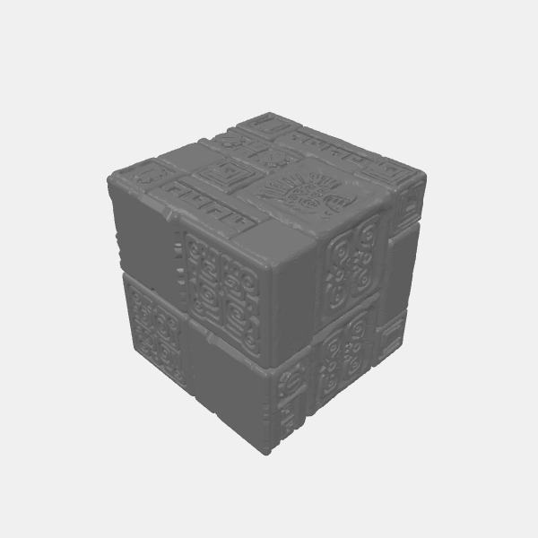 Relicstone - Stackers - Block 2x2 Tall v1.0.stl