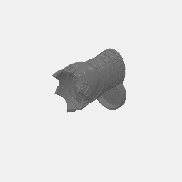SB3D - Crowned Skull Dice Tower v1.0.stl