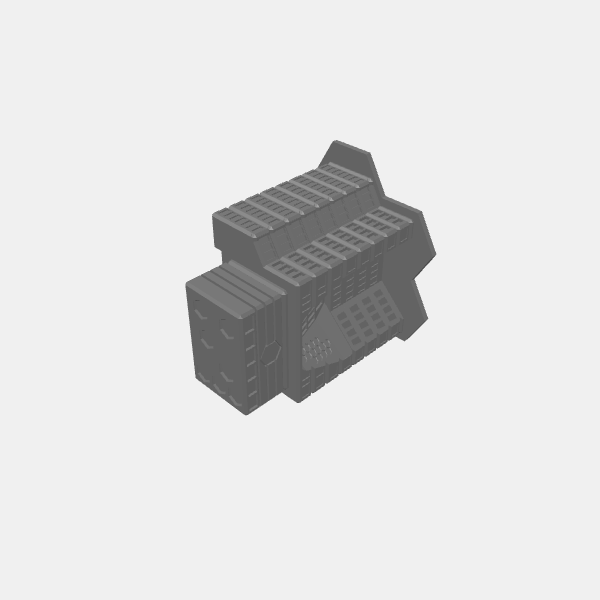 SB3D - Battletech Skyscrapers - 4 v1.0.stl