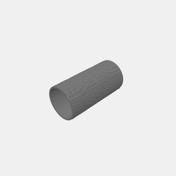 SB3D - Texture Roller - Arc Pattern Cobblestones v1.0.stl