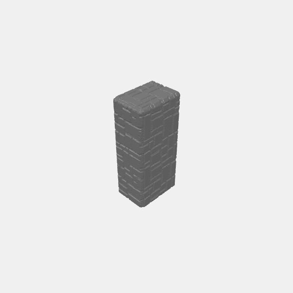 SB3D - Stackers Brickstone - 1x3 Midl v1.0.stl