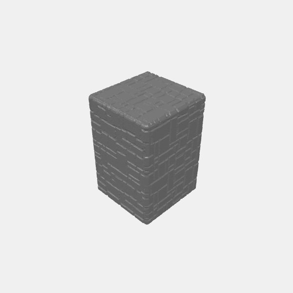 SB3D - Stackers Brickstone - 2x3 Tall v1.0.stl