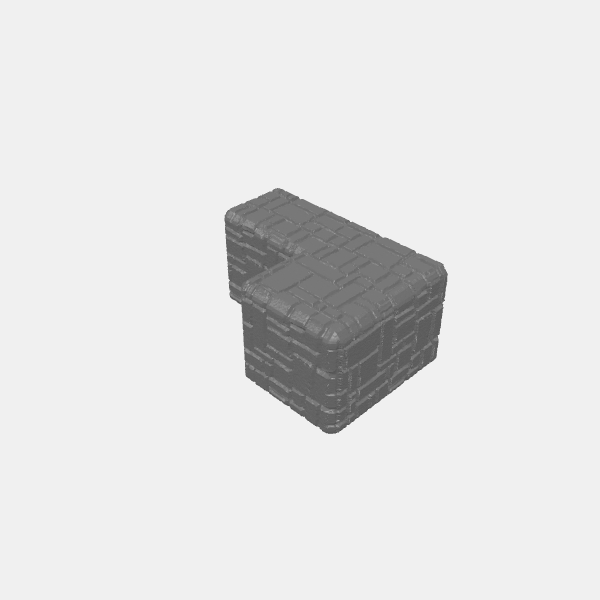 SB3D - Stackers Brickstone - 2x1 Stairs Mid v1.0.stl