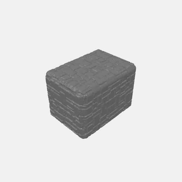 SB3D - Stackers Brickstone - 1x1 Mid v1.0.stl