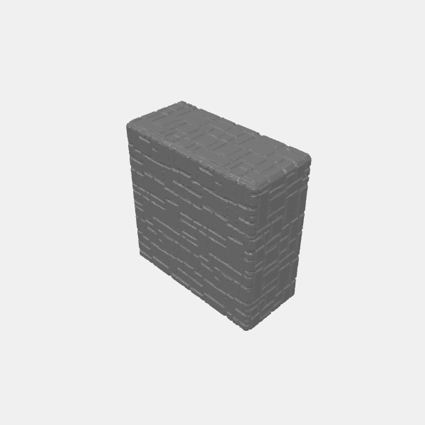 SB3D - Stackers Brickstone - 3x3 Mid v1.0.stl
