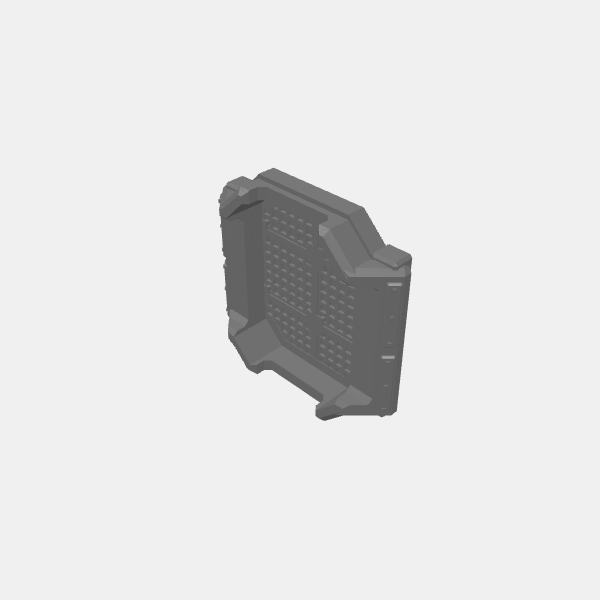 40k Trenches - Tower - Roof Section v1.0.stl
