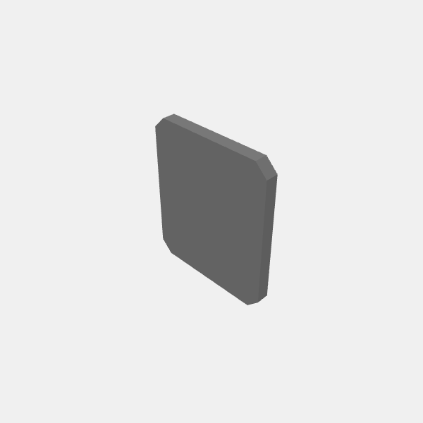 General - Connector Tab flat v1.0.stl