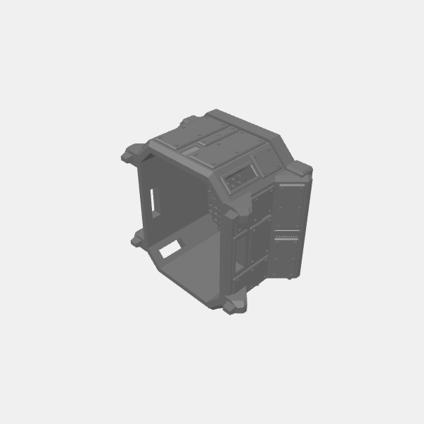 40k Trenches - Tower - Middle Section v1.0.stl