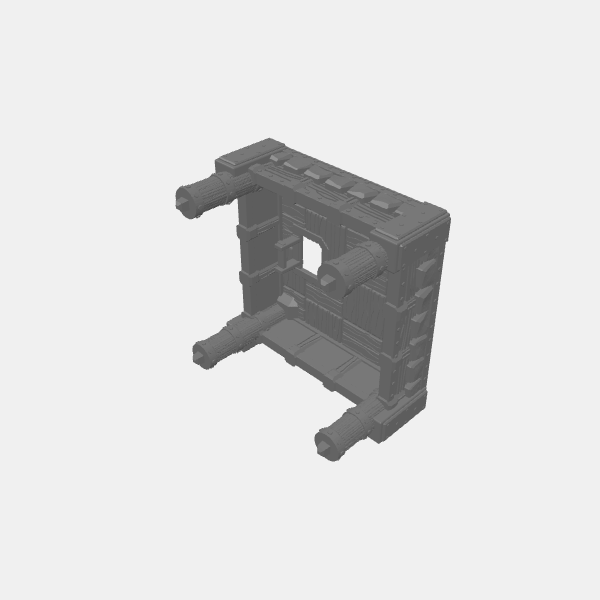 Tilestone Heavy Guard Tower - Top v1.0.stl