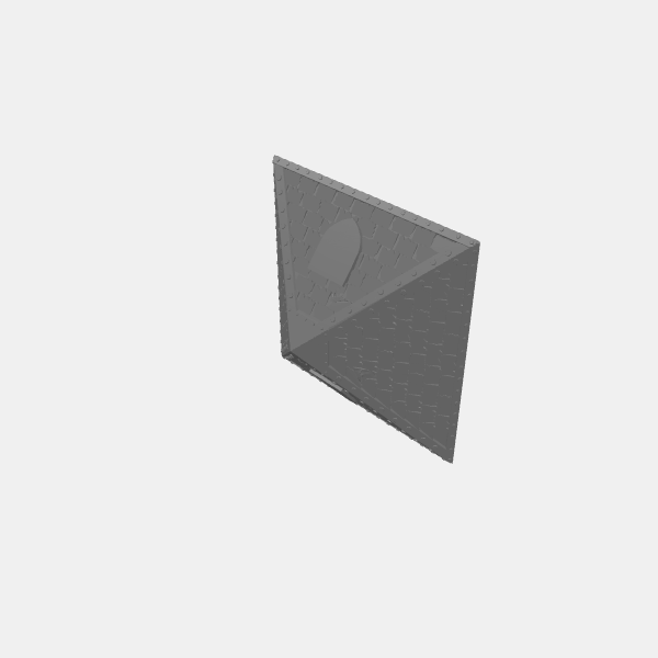 Tilestone Heavy Guard Tower - Roof v1.0.stl