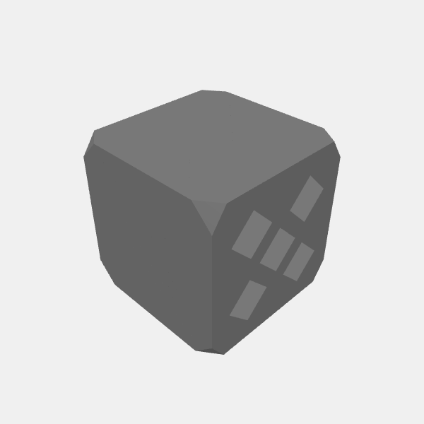 SB3D-1490-Doom-Doom-Dice-Multicolor-Split v1.0.stl