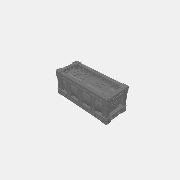 SB3D - Orky Terrain - Ork Containers - Tank A v1.0.stl