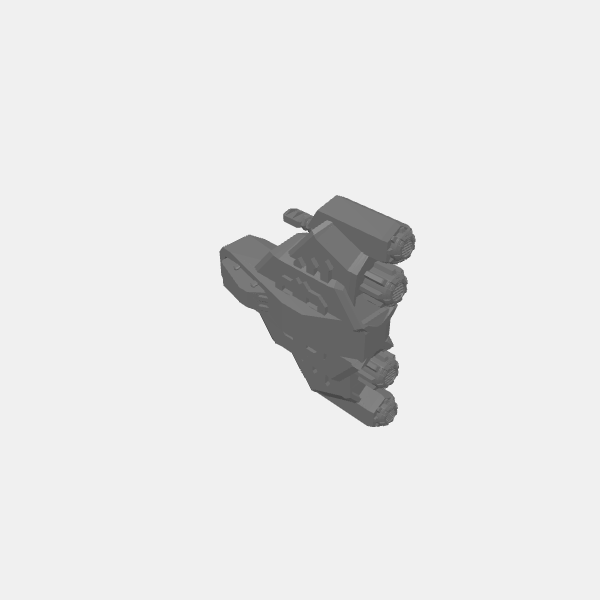 SB3D Warfleets - Dwarf Guilds - Squadron Ship - Fighter v1.0.stl