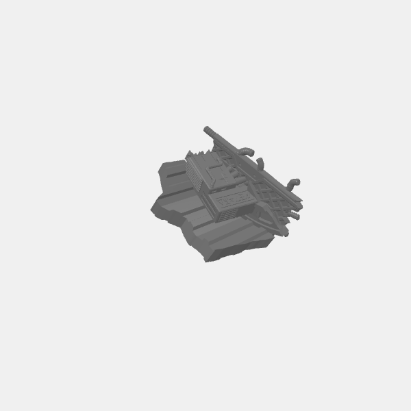 SB3D - Spaceship Wreck - Small Terrain 5 v1.0.stl