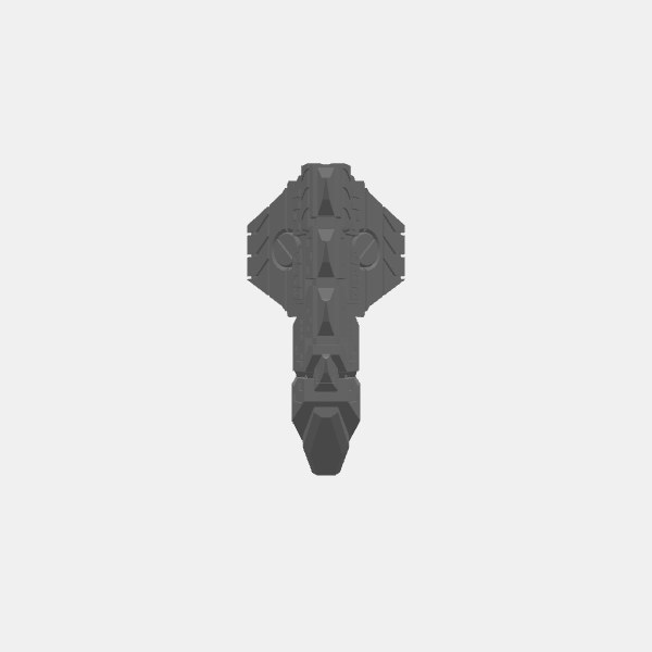 SB3D Warfleets - Saurian Starhost - Light - Generic v1.0.stl
