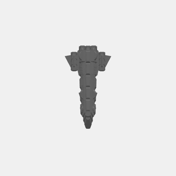 SB3D Warfleets - Saurian Starhost - Medium- Generic v1.0.stl