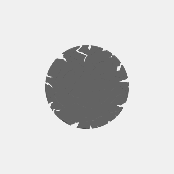 Deathship One - Glowing Disc 4in v1.0.stl