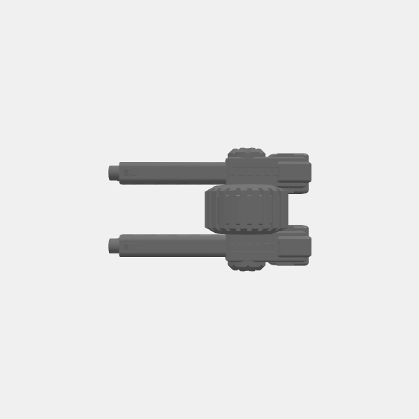 Deathship One - Turret Guns v1.0.stl