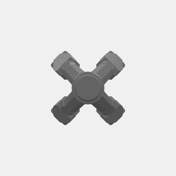 Deathship One - Turret Base v1.0.stl