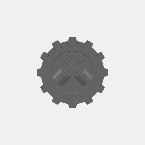 SB3D Pole Position Token Gaslands v1.0.stl