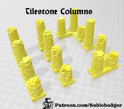 Tilestone Columns