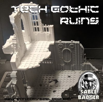 40k Tech Gothic Ruins