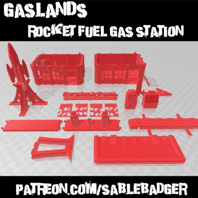 Gaslands - Rocket Fuel Gas Station