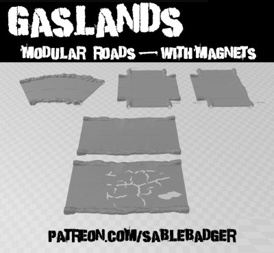 Gaslands Roads
