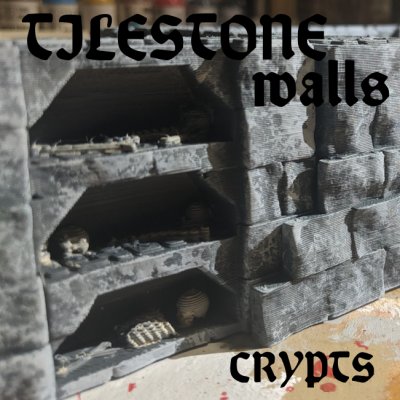 Tilestone Walls - Catacombs