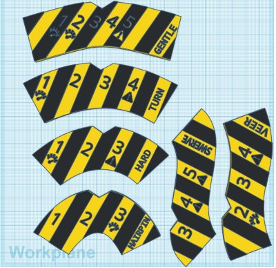 Gaslands Templates - Hazard Stripes v1 - Image 4