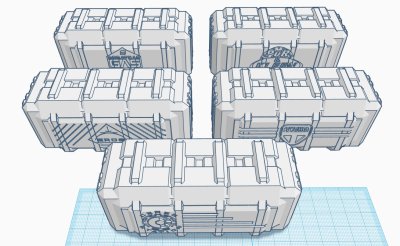 Sci Fi Cargo Containers - Image 2