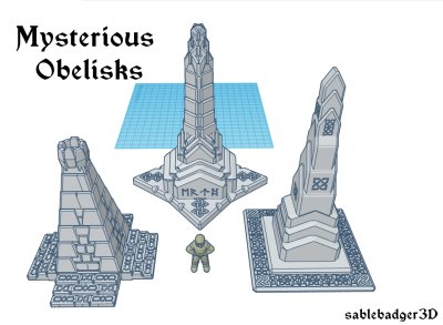Mysterious Obelisks