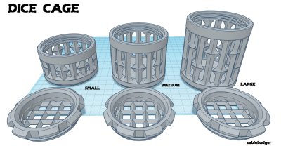 Gaming - Dice Cages