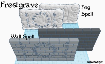 Fantasy - Frostgrave Wall Spells
