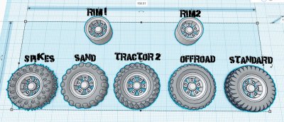 Gaslands - Tire Upgrade set 2 - Image 3