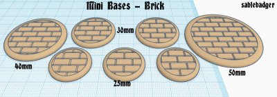 Mini Bases - Bricks