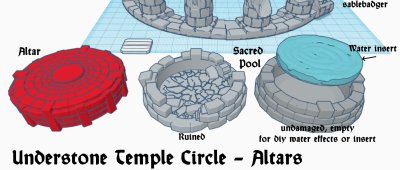 Understone Columns - Circular Temple