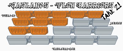 Gaslands - Traffic Barriers