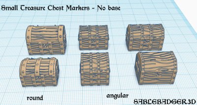 Small Treasure Chests - No Base