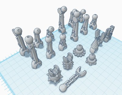 BETA Gaslands - Modular Weapon Arms