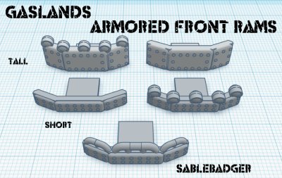 Gaslands - Armored Front Rams