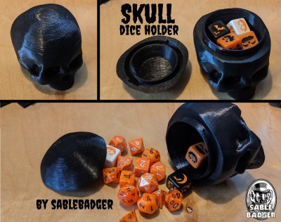 Skull Dice Cup - Image 1