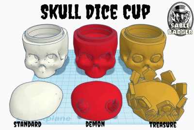 Skull Dice Cup - Image 2