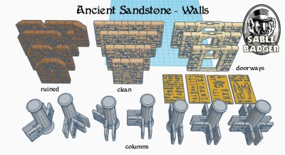 Ancient Sandstone Walls - Image 3