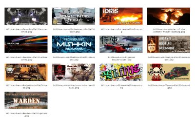 Gaslands - Rounded Roadside Billboards - Image 3