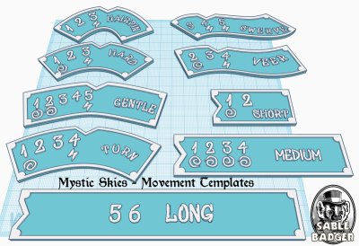 Mystic Skies - Movement Templates - Image 2
