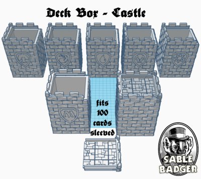 Day 11 - Deck Box - Castle Commander 100