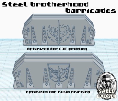 Day 5 - Steel Brotherhood Barricades